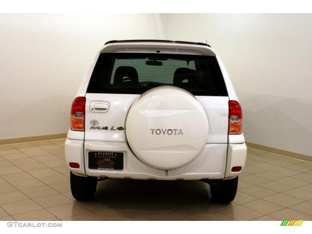2003 RAV4  - Natural White / Taupe photo #6