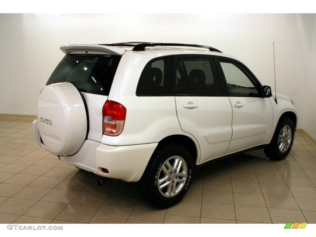 2003 RAV4  - Natural White / Taupe photo #7