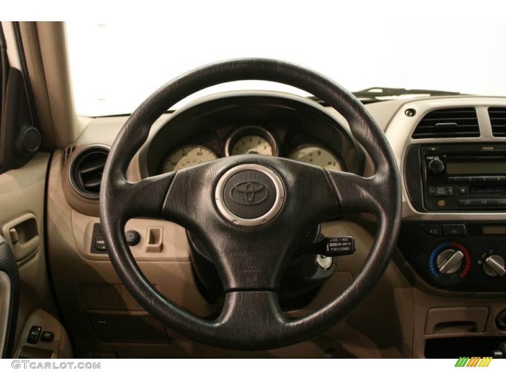 2003 RAV4  - Natural White / Taupe photo #10