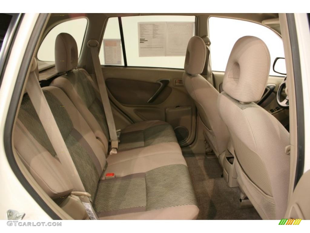 2003 RAV4  - Natural White / Taupe photo #15