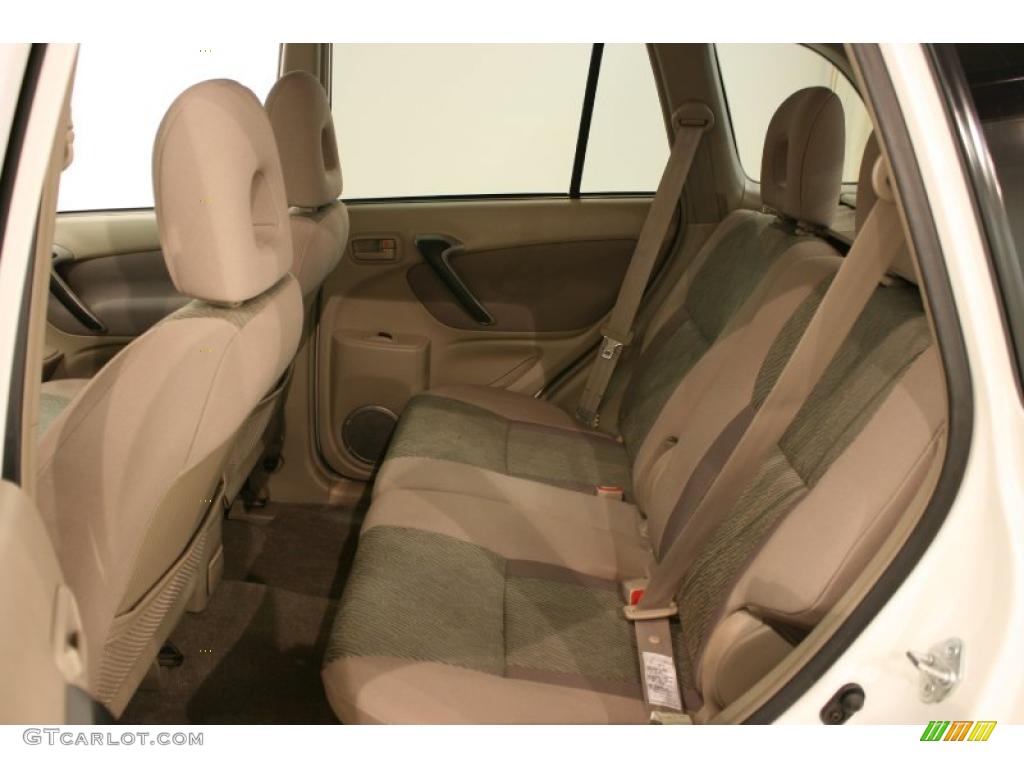 2003 RAV4  - Natural White / Taupe photo #16