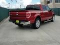 2010 Red Candy Metallic Ford F150 Lariat SuperCrew  photo #3