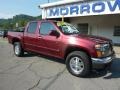Sonoma Red Metallic - Canyon SLE Crew Cab 4x4 Photo No. 2