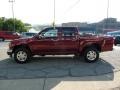 2009 Sonoma Red Metallic GMC Canyon SLE Crew Cab 4x4  photo #6