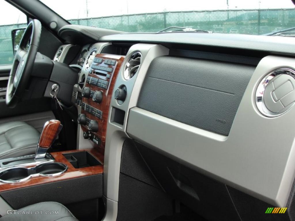 2010 F150 Lariat SuperCrew - Red Candy Metallic / Black photo #27