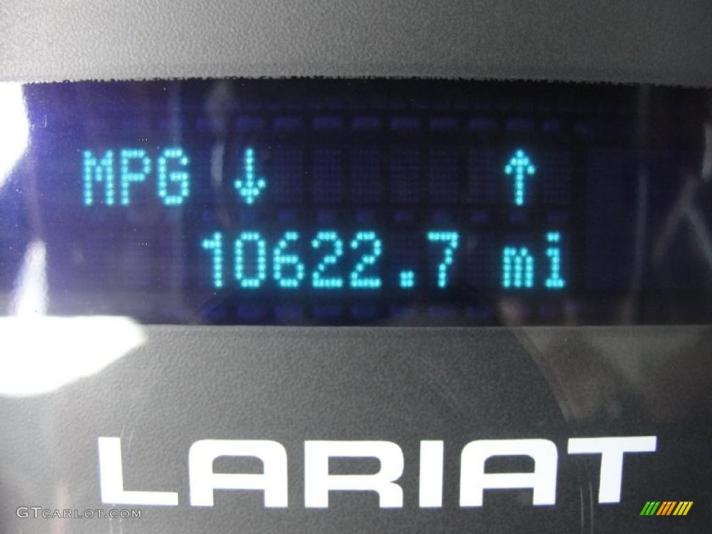 2010 F150 Lariat SuperCrew - Red Candy Metallic / Black photo #50