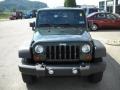 2010 Natural Green Pearl Jeep Wrangler Unlimited Sport 4x4  photo #17