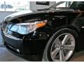 Jet Black - 5 Series 545i Sedan Photo No. 14
