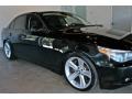 Jet Black - 5 Series 545i Sedan Photo No. 16