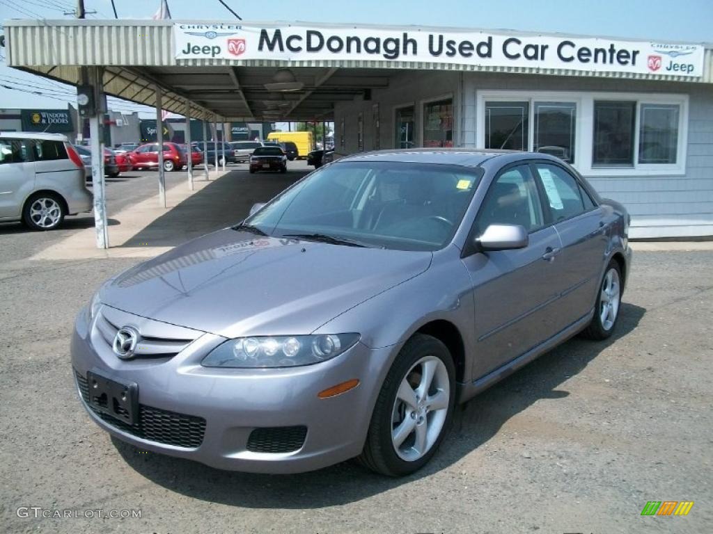 2008 MAZDA6 i Touring Sedan - Tungsten Gray Metallic / Gray photo #1