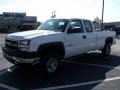 2007 Summit White Chevrolet Silverado 2500HD Classic Work Truck Extended Cab  photo #3