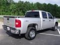 2007 Silver Birch Metallic Chevrolet Silverado 1500 LS Crew Cab 4x4  photo #7