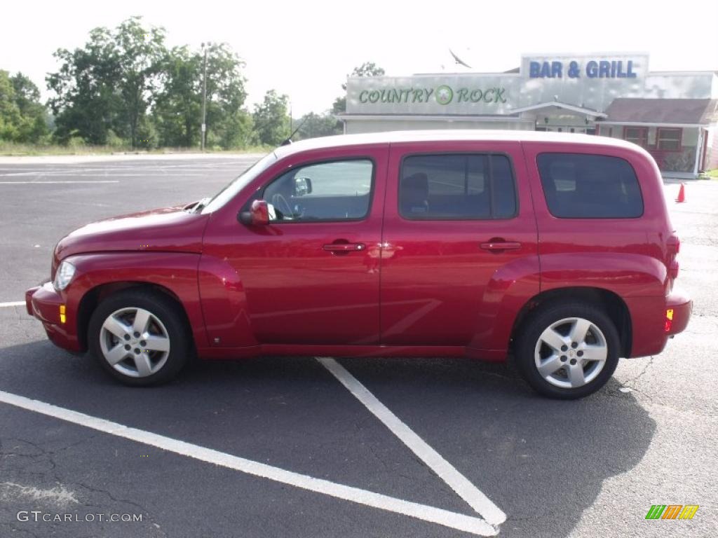 2010 HHR LT - Crystal Red Metallic Tintcoat / Ebony photo #4