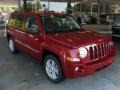 2010 Inferno Red Crystal Pearl Jeep Patriot Latitude  photo #5