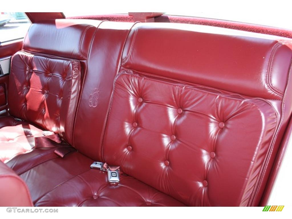 1987 Delta 88 Royal Brougham - White / Dark Red photo #13
