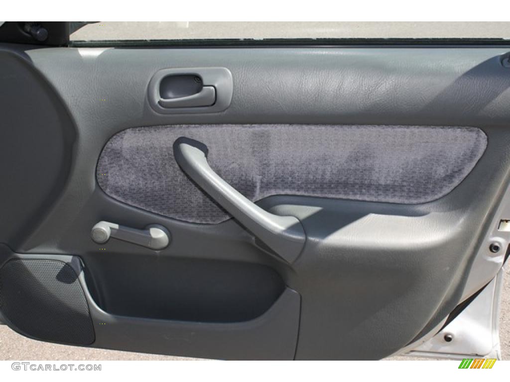 1999 Civic VP Sedan - Vogue Silver Metallic / Dark Gray photo #8