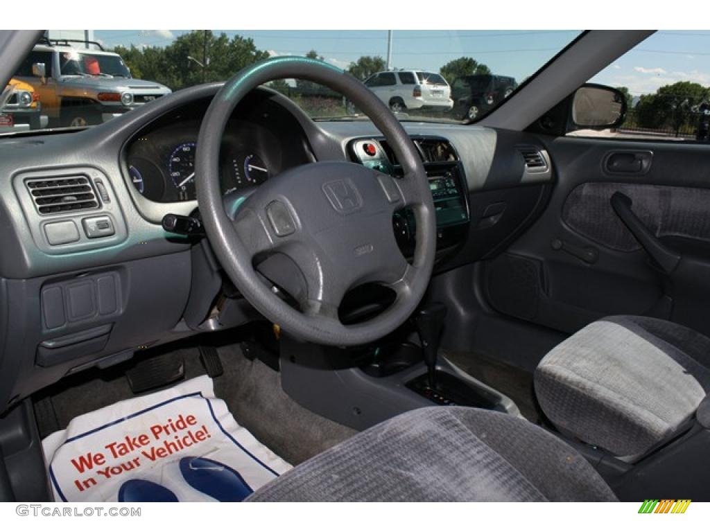 1999 Civic VP Sedan - Vogue Silver Metallic / Dark Gray photo #14