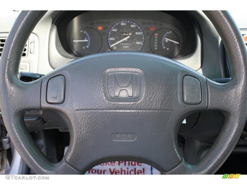 1999 Civic VP Sedan - Vogue Silver Metallic / Dark Gray photo #15