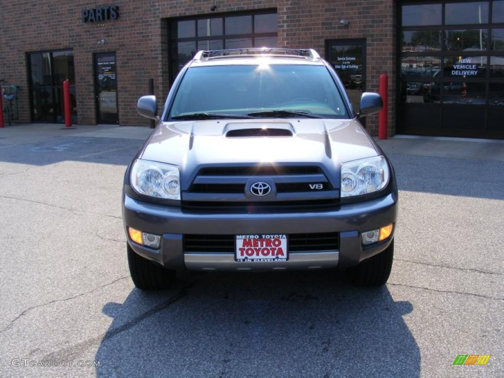 2004 4Runner Sport Edition 4x4 - Galactic Gray Mica / Dark Charcoal photo #8
