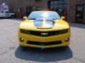 2010 Rally Yellow Chevrolet Camaro SS Coupe Transformers Special Edition  photo #8