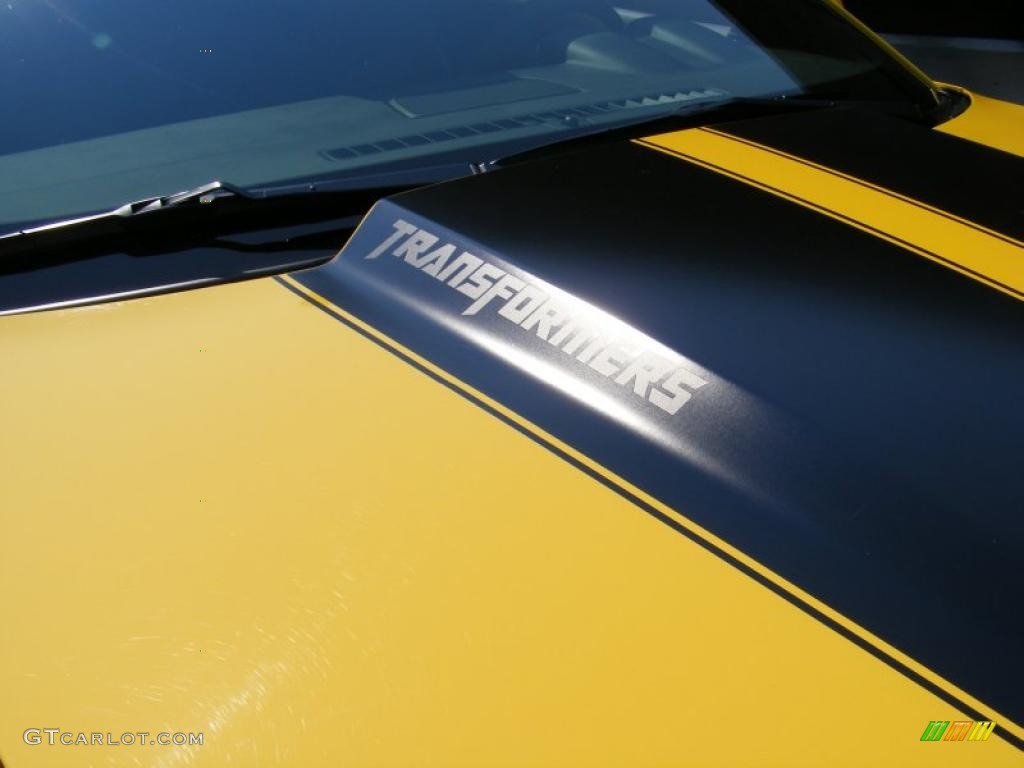 2010 Camaro SS Coupe Transformers Special Edition - Rally Yellow / Black photo #31