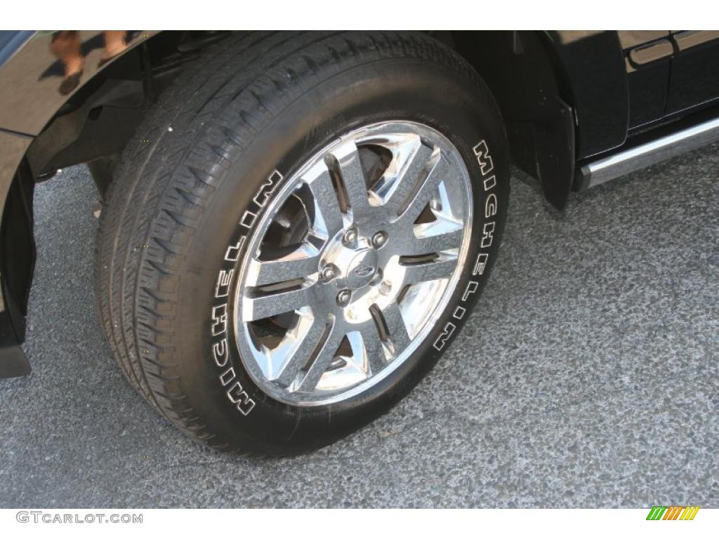 2007 Explorer Limited 4x4 - Black / Black photo #15