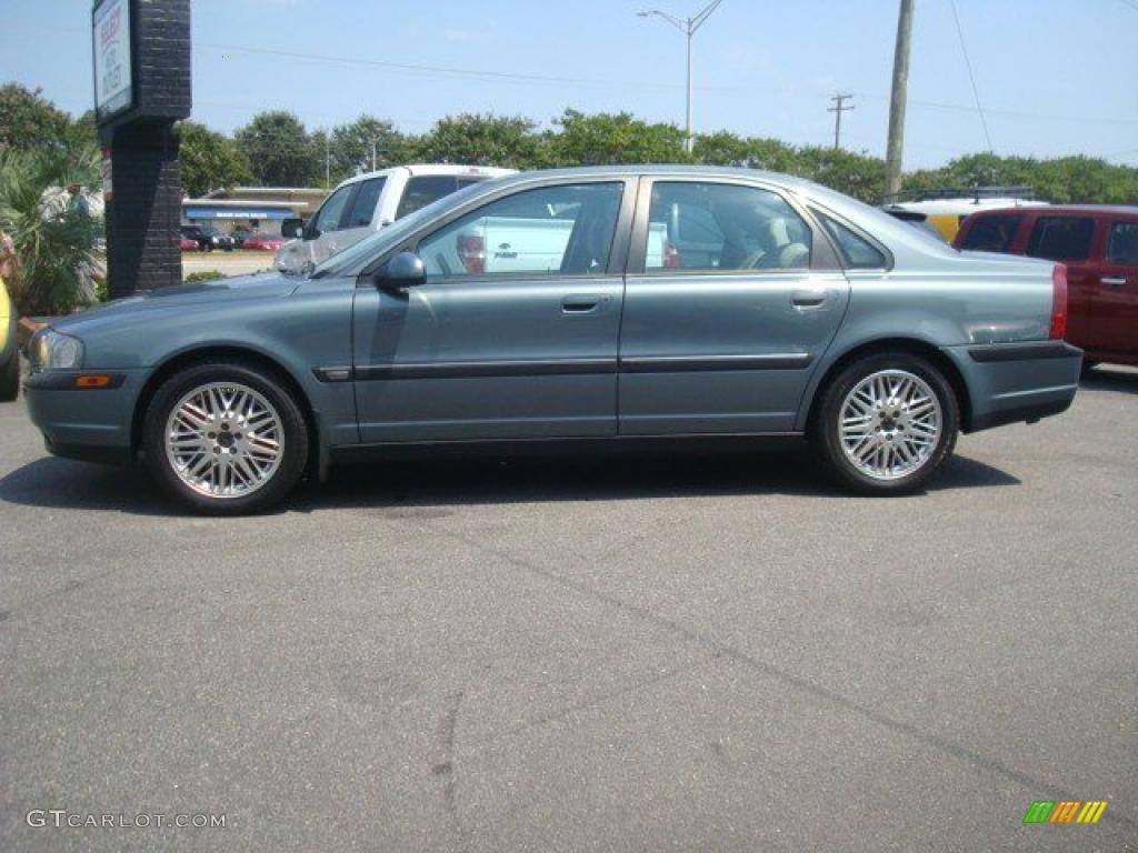 2001 S80 T6 - Platinum Green Metallic / Taupe/Light Taupe photo #3