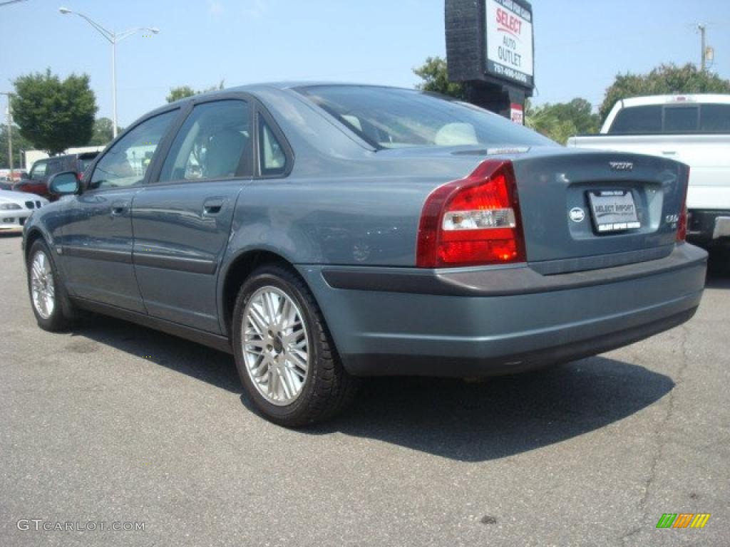 2001 S80 T6 - Platinum Green Metallic / Taupe/Light Taupe photo #4