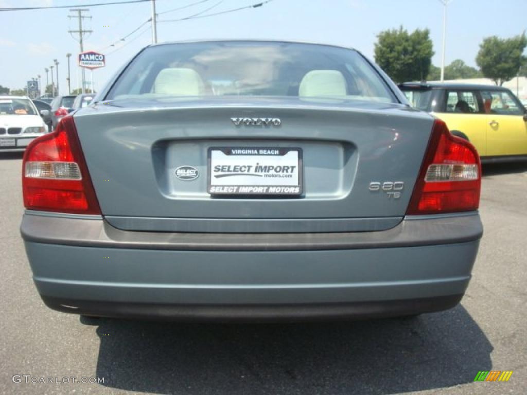 2001 S80 T6 - Platinum Green Metallic / Taupe/Light Taupe photo #5