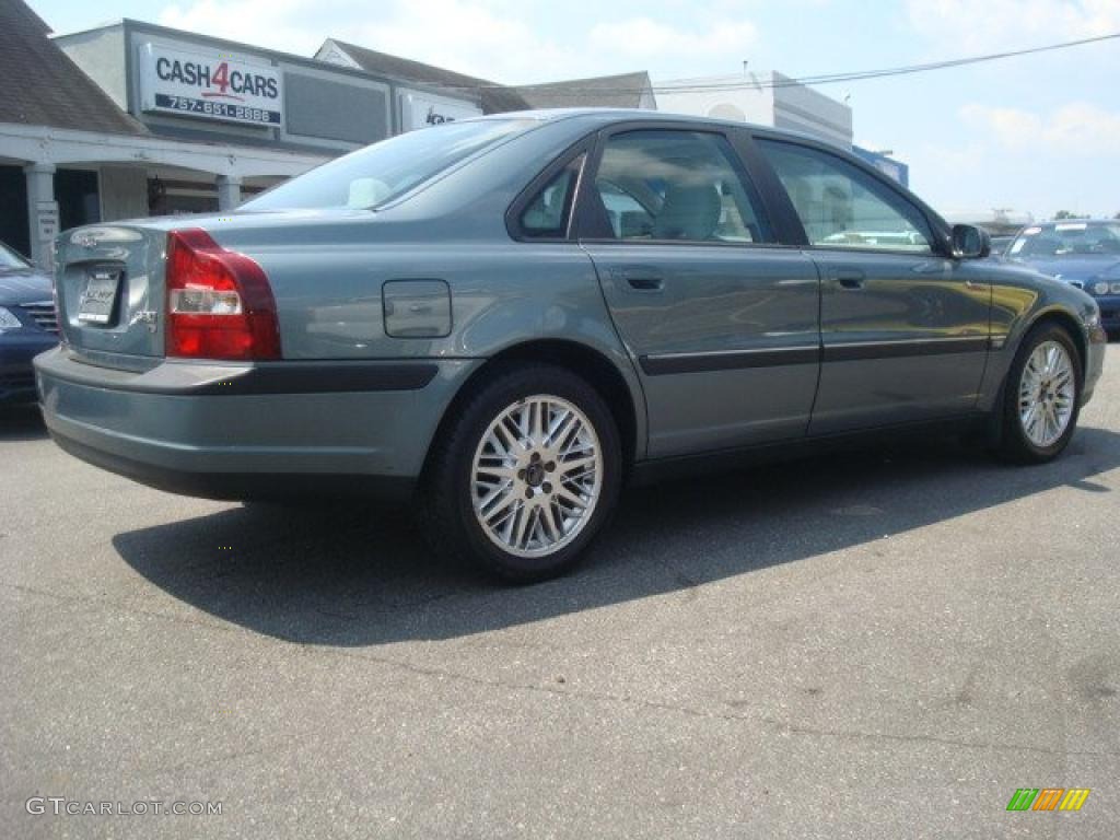 2001 S80 T6 - Platinum Green Metallic / Taupe/Light Taupe photo #6