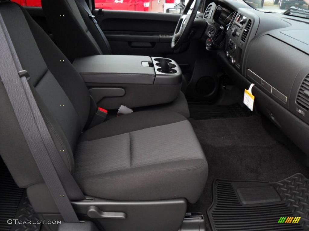 2011 Silverado 1500 LT Extended Cab - Summit White / Ebony photo #18