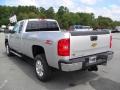 Sheer Silver Metallic - Silverado 2500HD LTZ Extended Cab 4x4 Photo No. 2