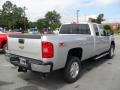 Sheer Silver Metallic - Silverado 2500HD LTZ Extended Cab 4x4 Photo No. 4