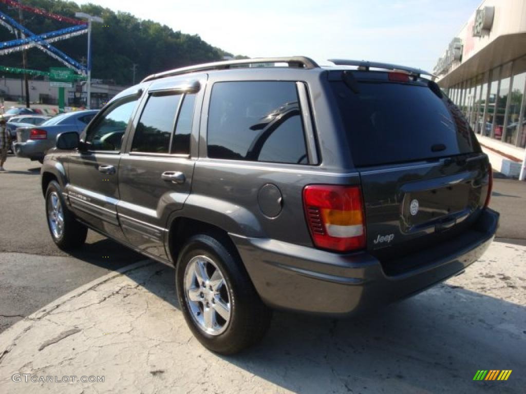 2004 Grand Cherokee Limited 4x4 - Graphite Metallic / Dark Slate Gray photo #2