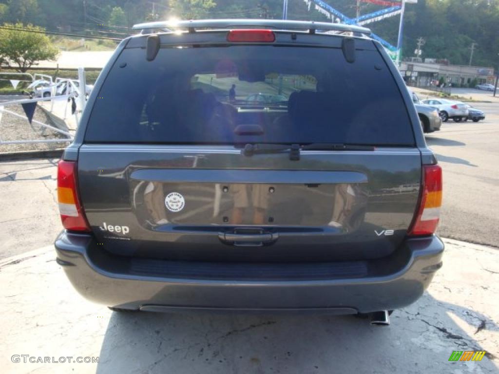 2004 Grand Cherokee Limited 4x4 - Graphite Metallic / Dark Slate Gray photo #3