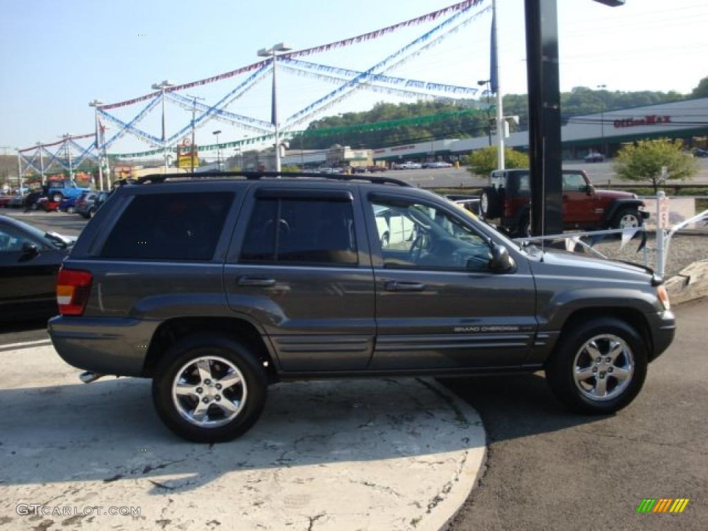 2004 Grand Cherokee Limited 4x4 - Graphite Metallic / Dark Slate Gray photo #5