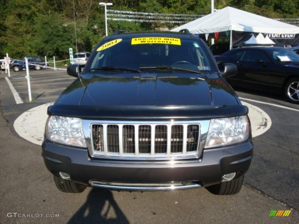 2004 Grand Cherokee Limited 4x4 - Graphite Metallic / Dark Slate Gray photo #7