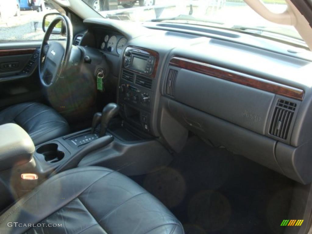 2004 Grand Cherokee Limited 4x4 - Graphite Metallic / Dark Slate Gray photo #14
