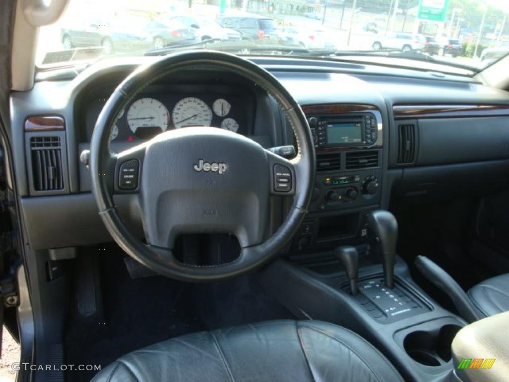 2004 Grand Cherokee Limited 4x4 - Graphite Metallic / Dark Slate Gray photo #20
