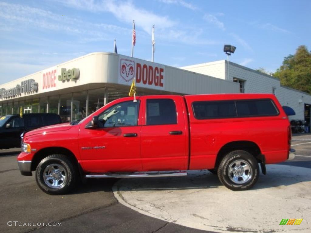 Flame Red Dodge Ram 1500