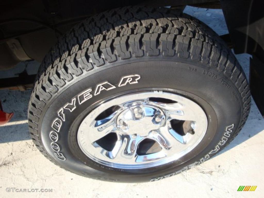 2005 Ram 1500 SLT Quad Cab 4x4 - Flame Red / Dark Slate Gray photo #10