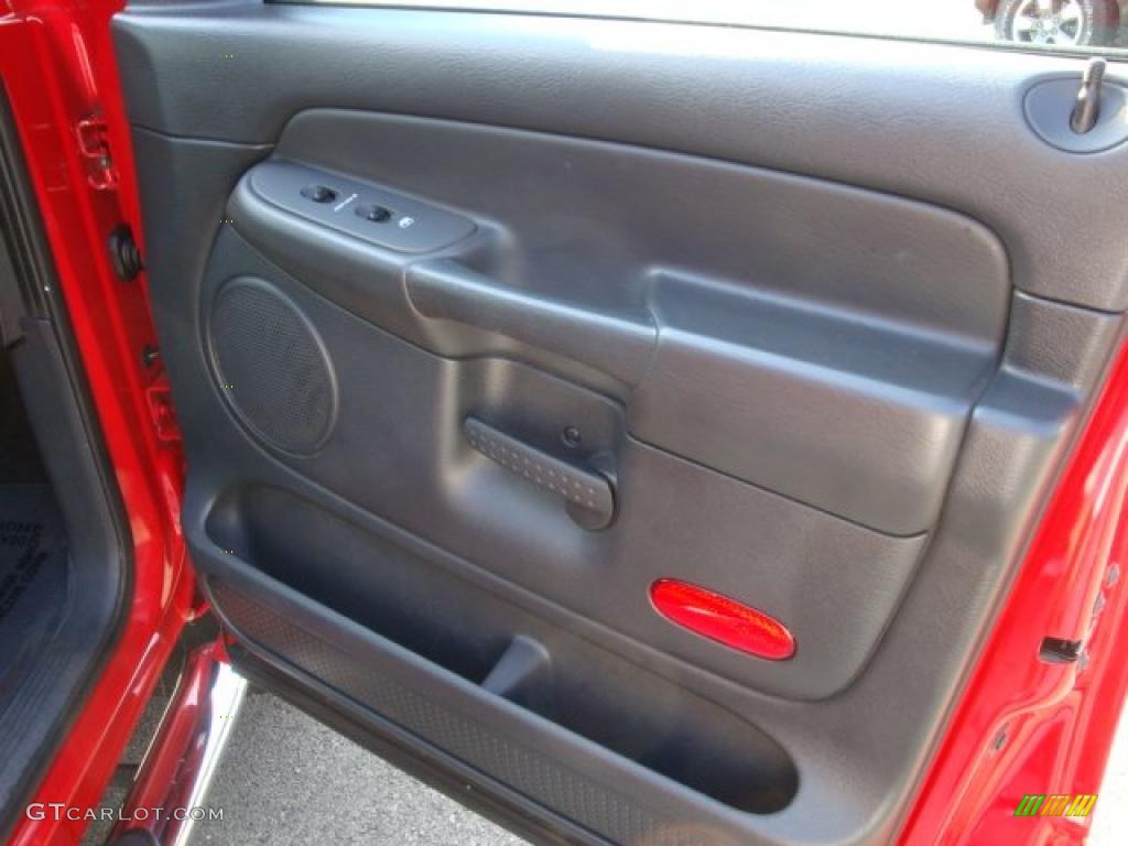 2005 Ram 1500 SLT Quad Cab 4x4 - Flame Red / Dark Slate Gray photo #15