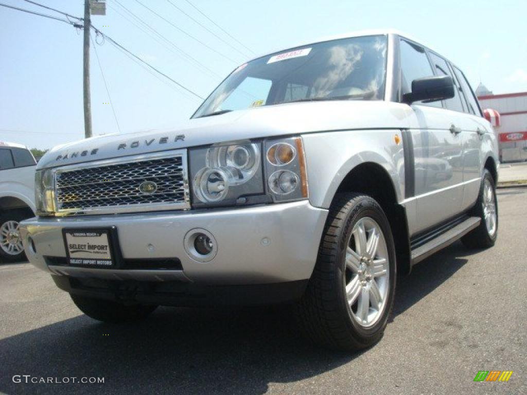 2005 Range Rover HSE - Zambezi Silver Metallic / Charcoal/Jet photo #1