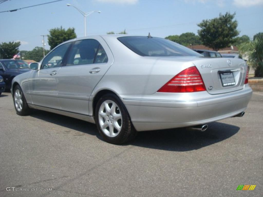 2004 S 430 4Matic Sedan - Brilliant Silver Metallic / Charcoal photo #4