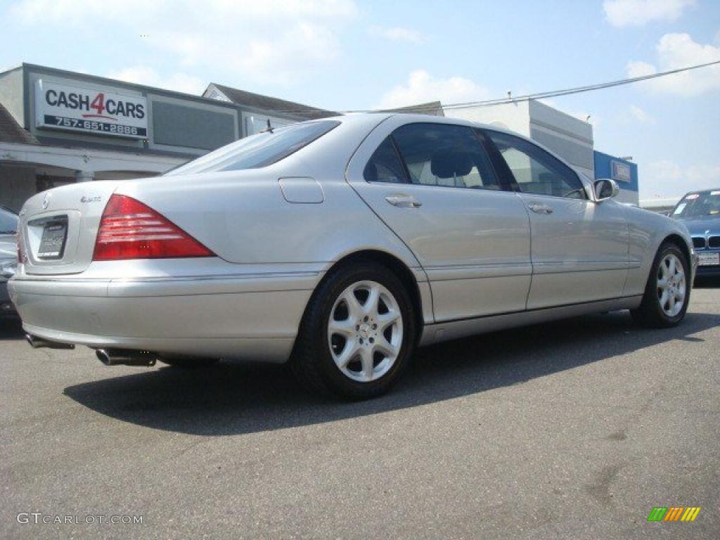 2004 S 430 4Matic Sedan - Brilliant Silver Metallic / Charcoal photo #6