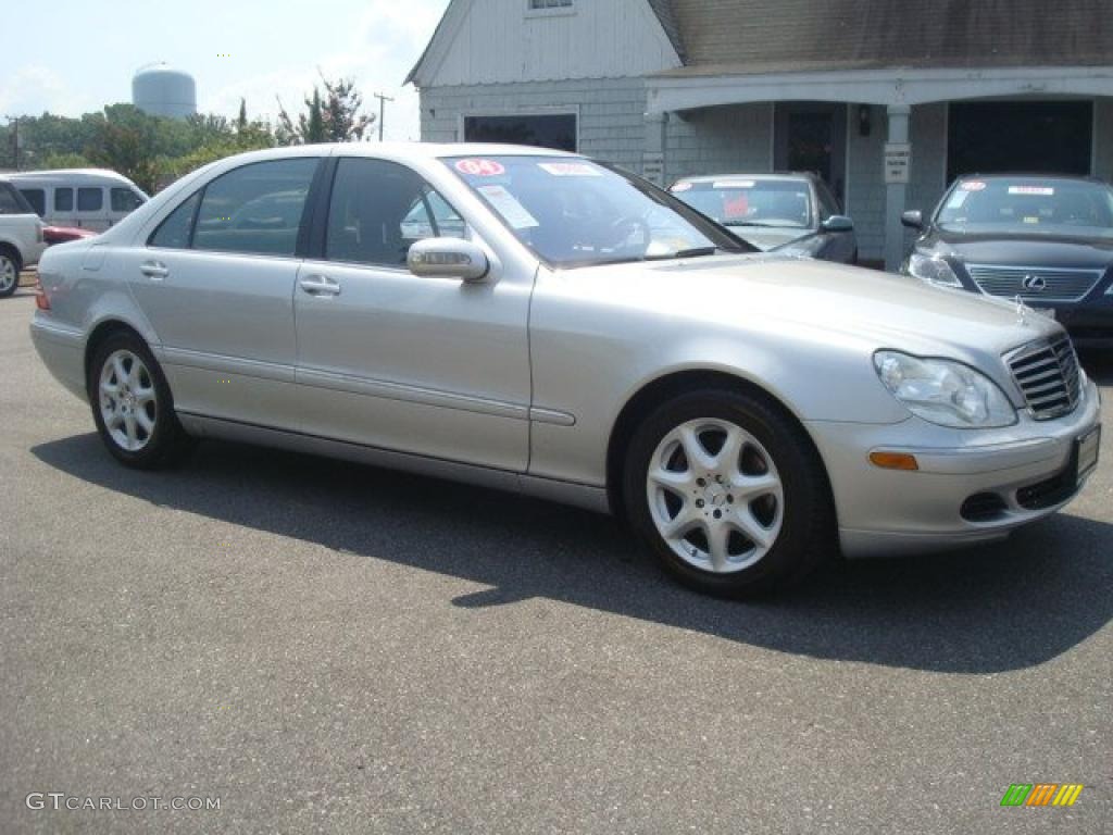 2004 S 430 4Matic Sedan - Brilliant Silver Metallic / Charcoal photo #7