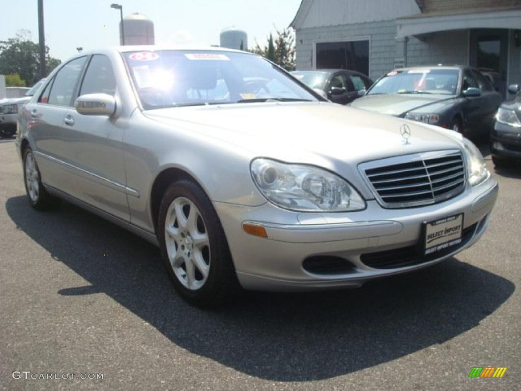 2004 S 430 4Matic Sedan - Brilliant Silver Metallic / Charcoal photo #8