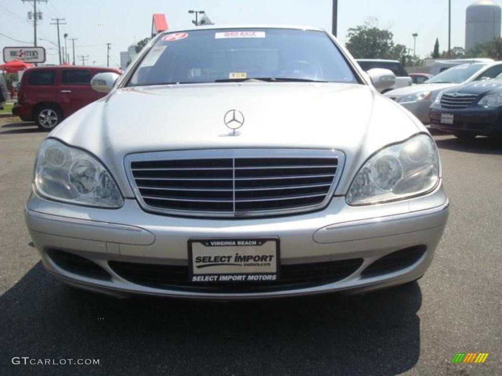 2004 S 430 4Matic Sedan - Brilliant Silver Metallic / Charcoal photo #9