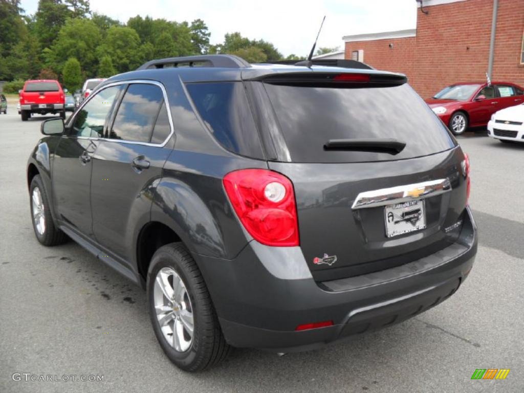 2010 Equinox LT - Cyber Gray Metallic / Jet Black photo #2