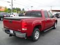 2007 Sport Dark Red Metallic GMC Sierra 1500 SLE Crew Cab  photo #4